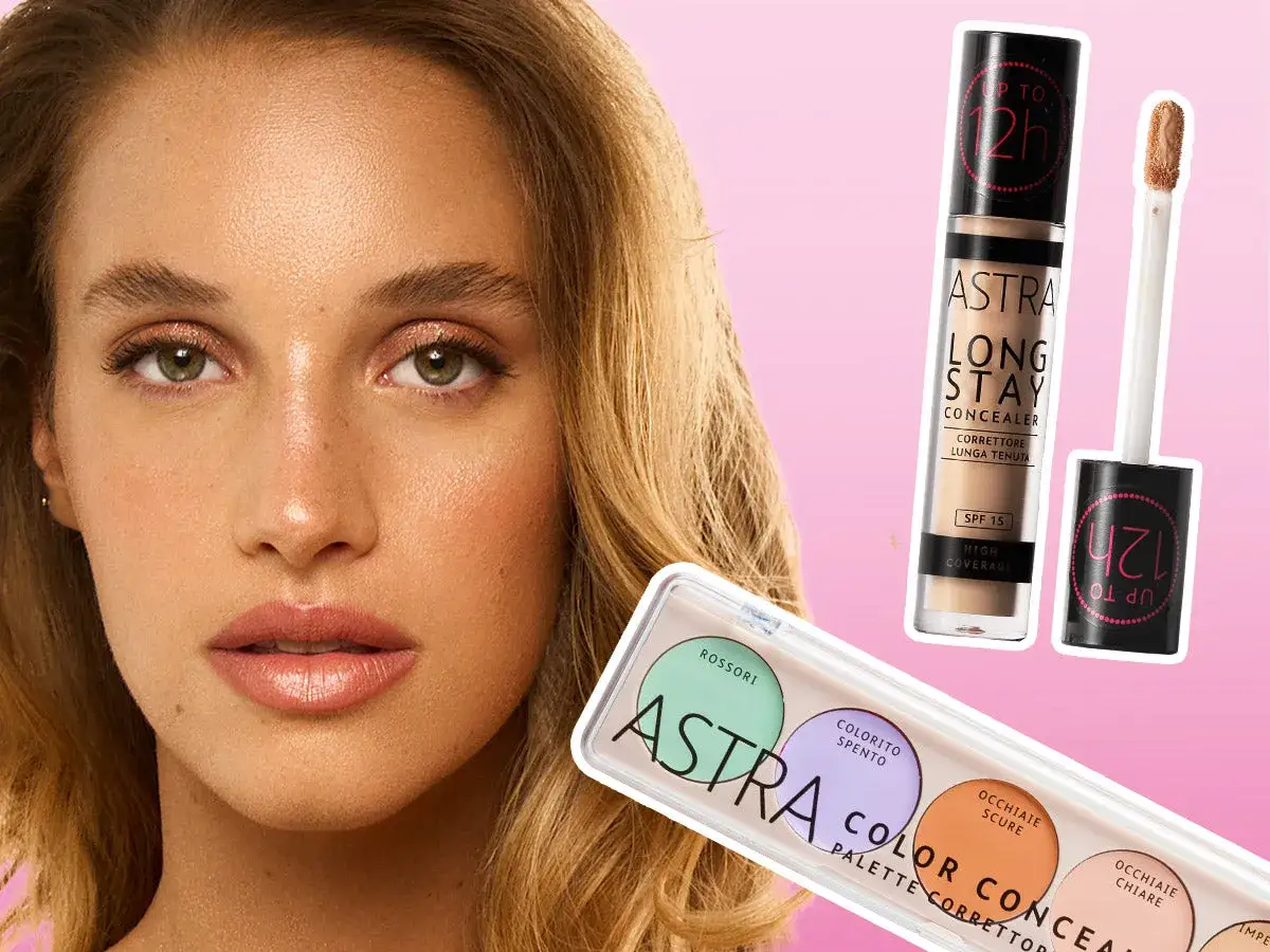 Scopri come capire il colore del correttore online con la palette Astra Color Corrector e il correttore Long Stay.